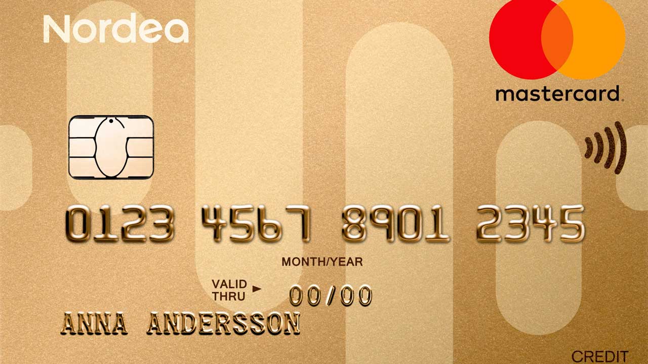 Nordea Gold card