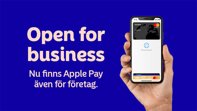 Nu finns Apple Pay även för företag