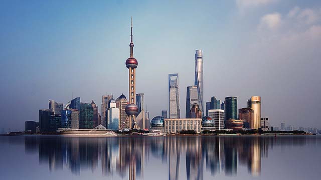 Skyskrapor i Shanghai