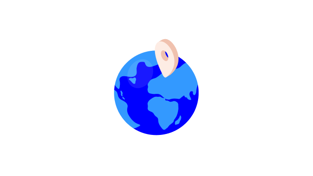 Globe icon - 640x360