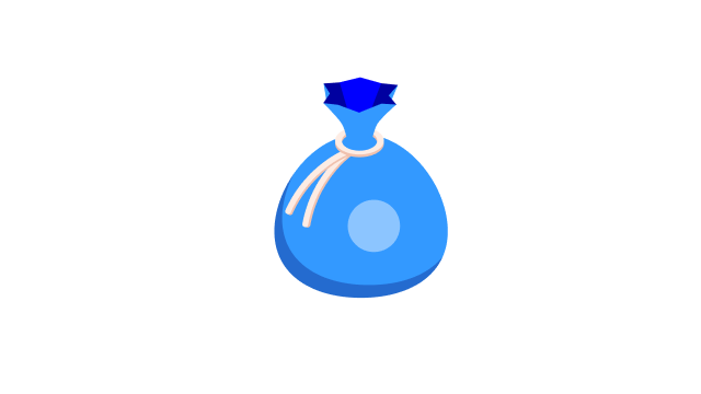 Money bag icon - 640x360