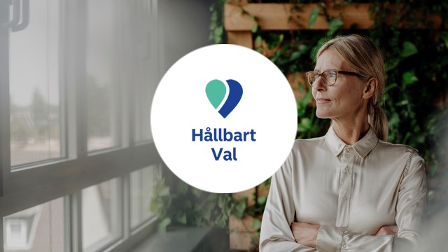 Woman smiling Hållbart val Small