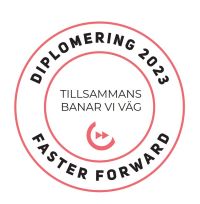 Faster forward - ikon - diplomering 2023