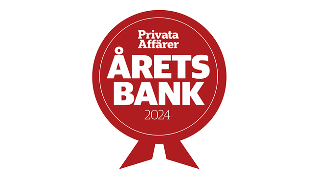 Årets bank - avlång